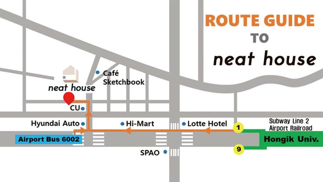 Neat House Hotel Seul Exterior foto